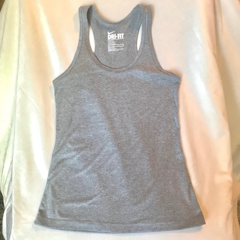 Nike DriFit gray tank